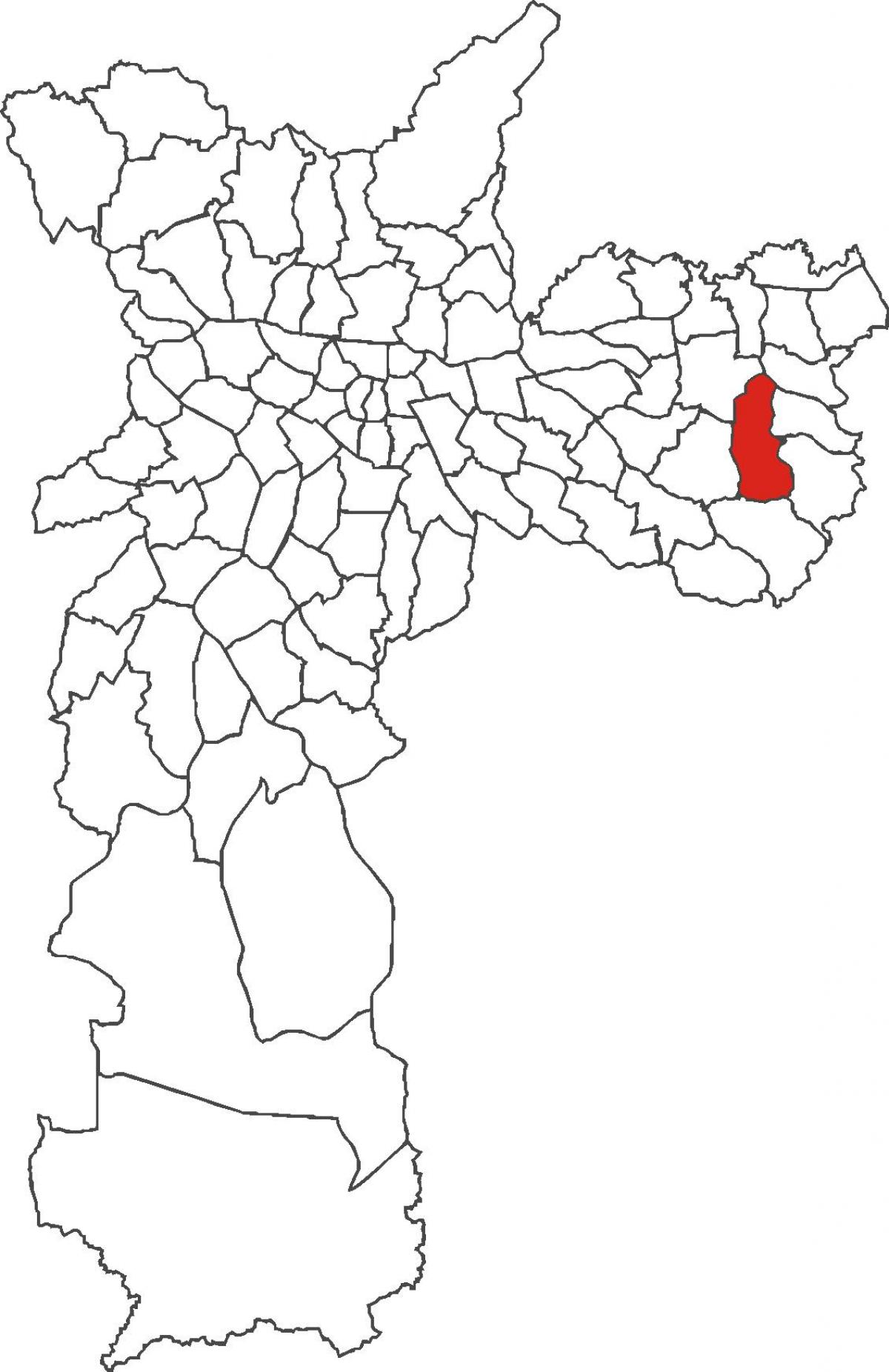 แผนที่ของ José Bonifácio เขต