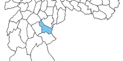 แผนที่ของ Cidade Ademar เขต