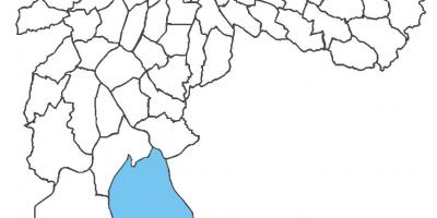 แผนที่ของ Grajaú เขต