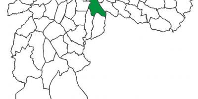 แผนที่ของ Ipiranga เขต