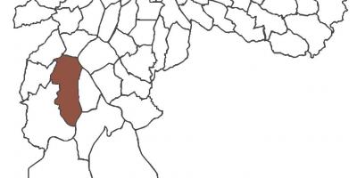 แผนที่ของ Jardim São Luís เขต