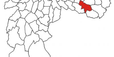 แผนที่ของ São Mateus เขต