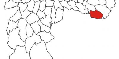 แผนที่ของ São Rafael เขต