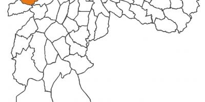 แผนที่ของริโอ Pequeno เขต