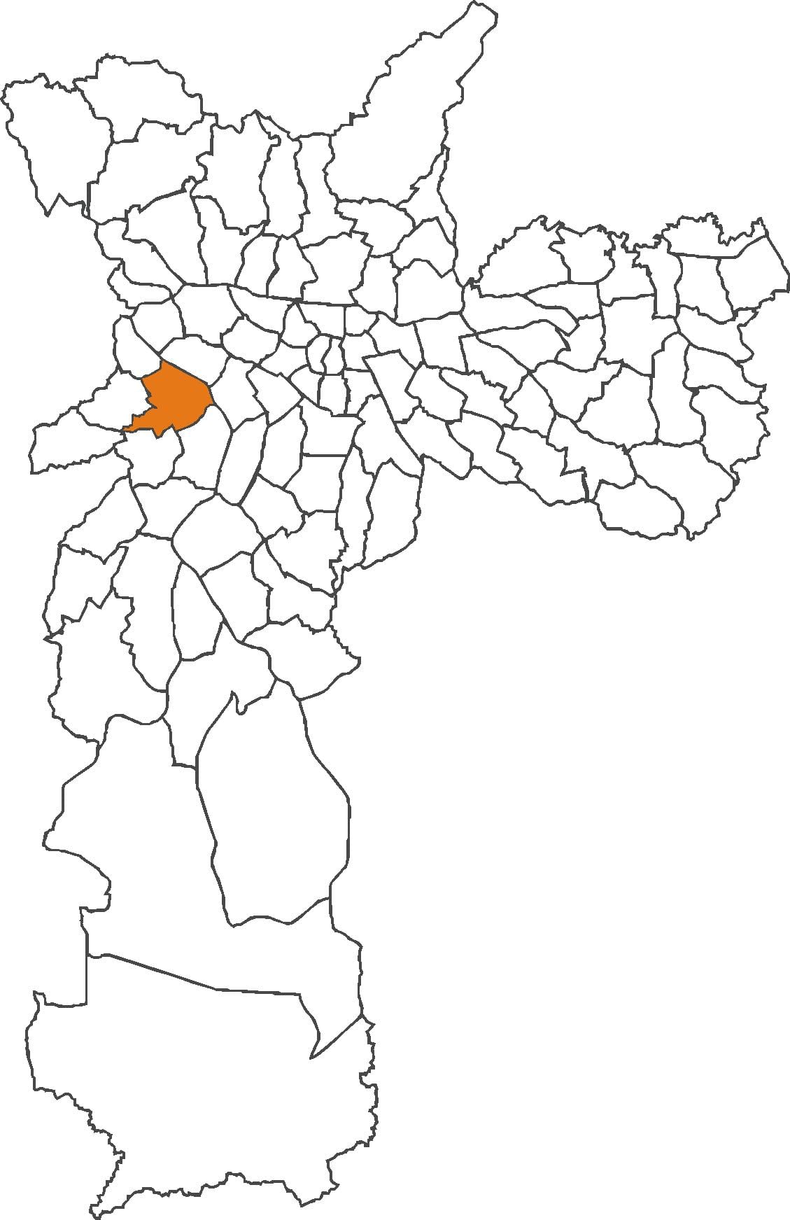 แผนที่ของ Butantã เขต