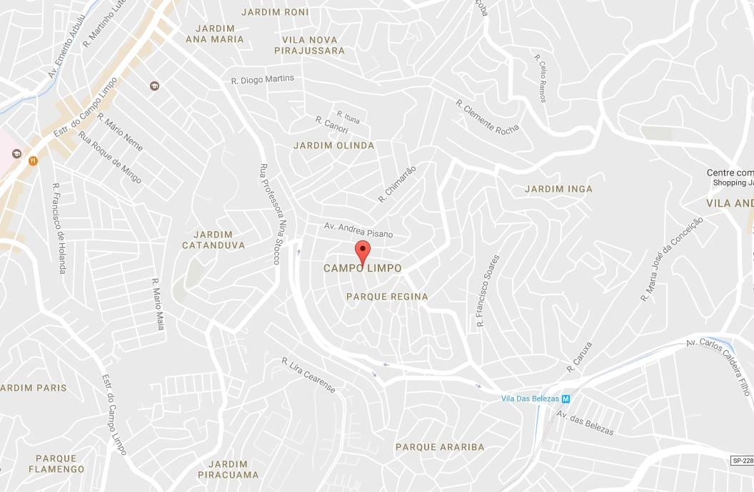 แผนที่ของ Campo Limpo São Paulo