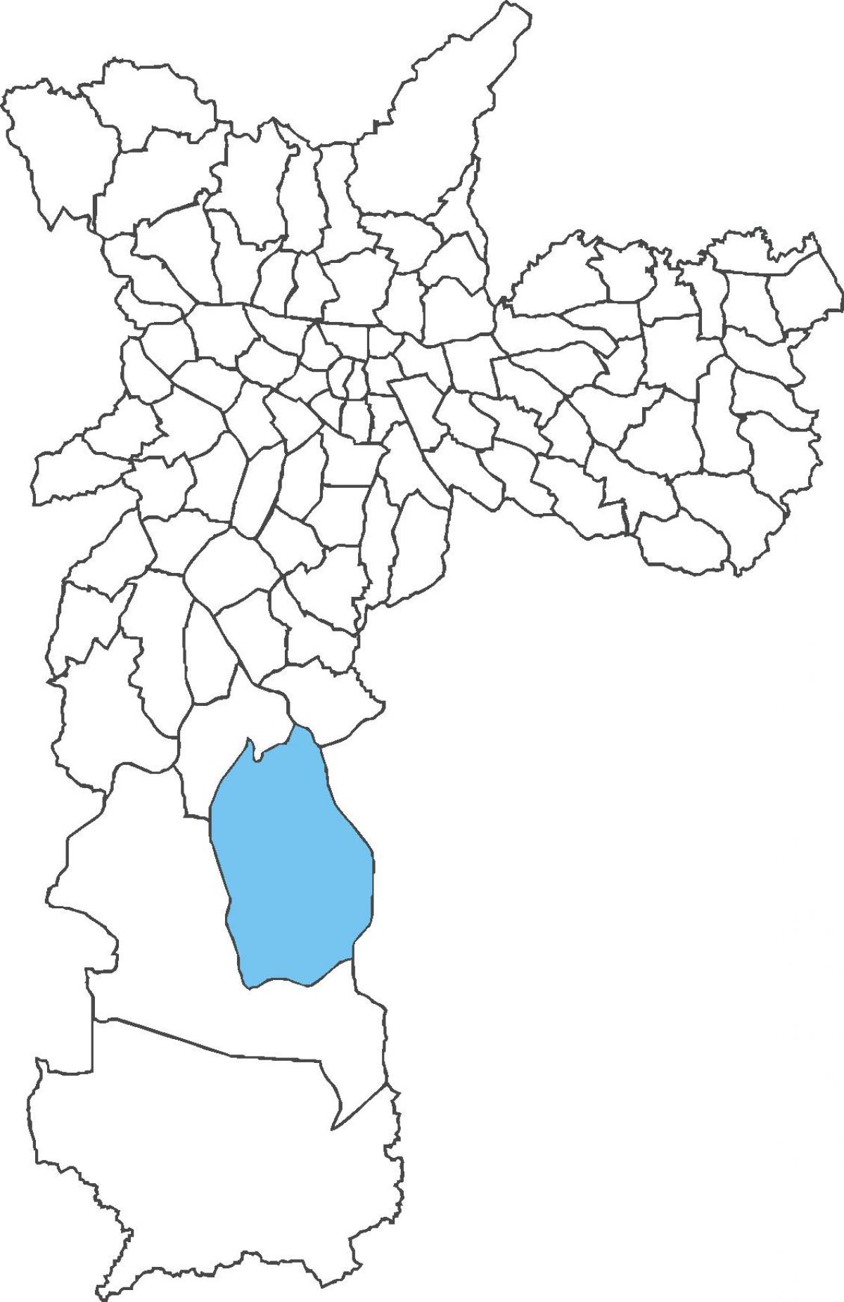 แผนที่ของ Grajaú เขต