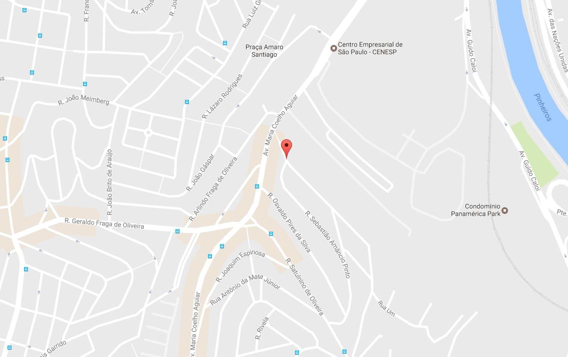 แผนที่ของ Jardim São Luís São Paulo