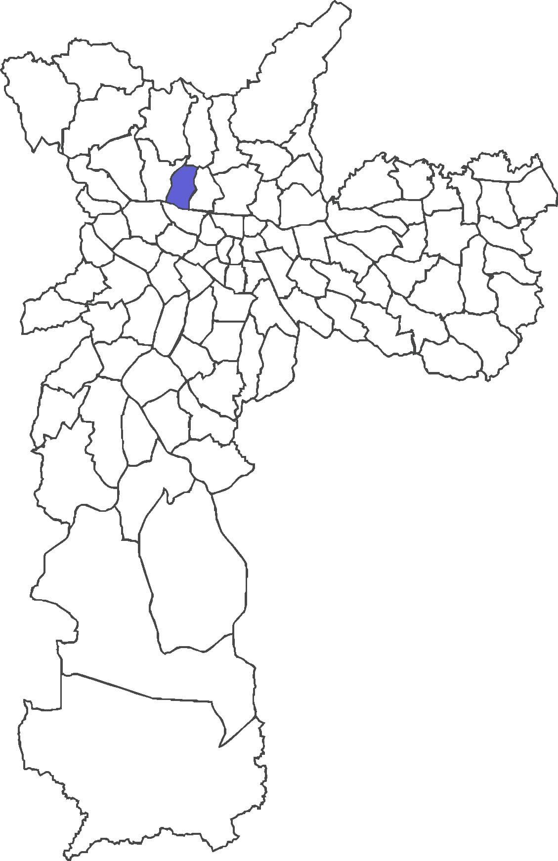 แผนที่ของ Limão เขต