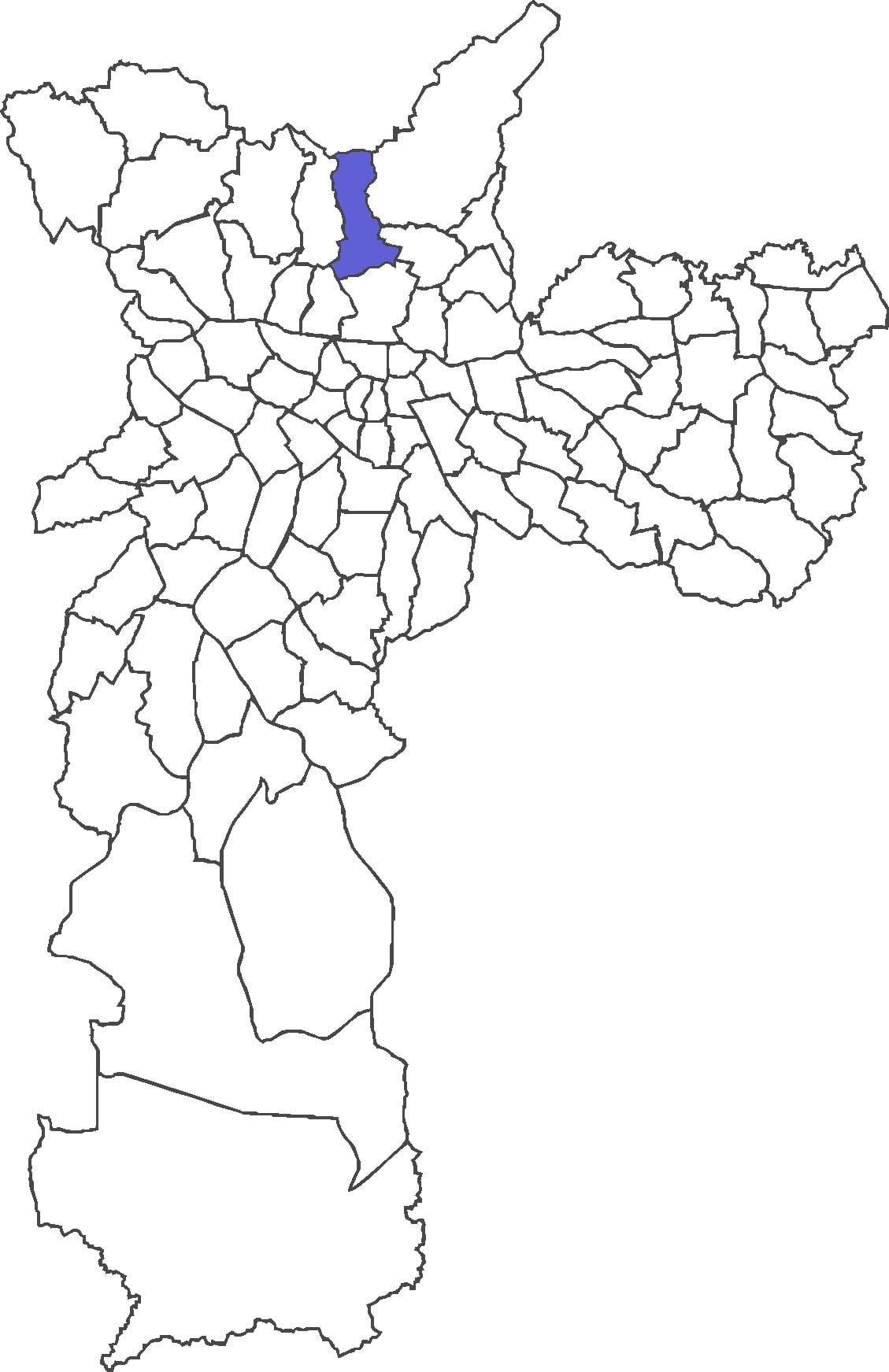 แผนที่ของ Mandaqui เขต
