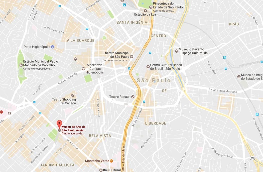 แผนที่ของ MASP