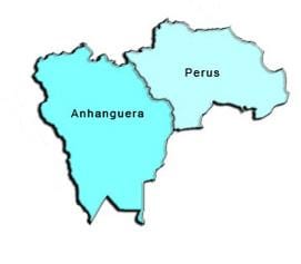 แผนที่ของ Perus รายการย่อยขอ prefecture