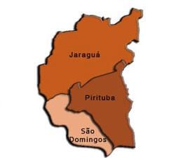 แผนที่ของ Pirituba-Jaraguá รายการย่อยขอ prefecture