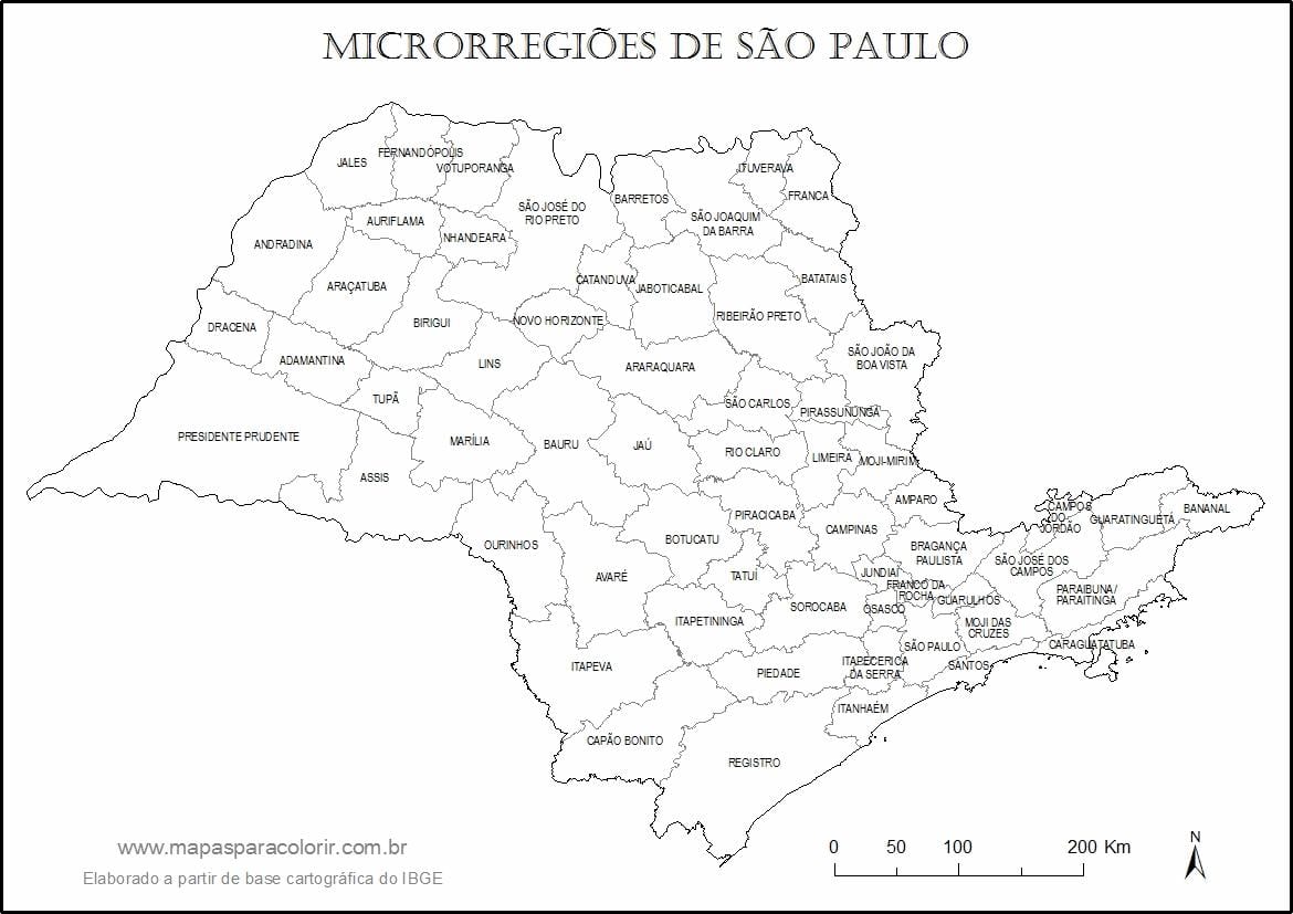 แผนที่ของ São Paulo สาวบริสุทธิ์-โคร-ดินแดน