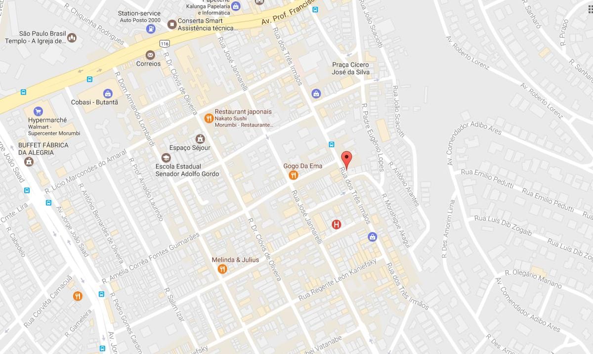 แผนที่ของ Socorro São Paulo