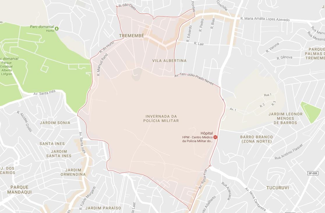 แผนที่ของ Tremembé São Paulo