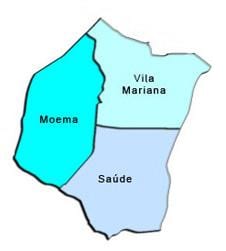 แผนที่ของ Vila มาเรียน่ารายการย่อยขอ prefecture