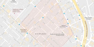 แผนที่ของ Água Rasa São Paulo