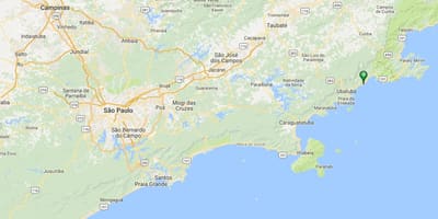 แผนที่ของชายหาด Félix