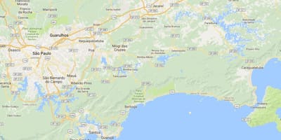 แผนที่ของชายหาด Sapê
