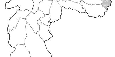 แผนที่ของเขต Leste 2 São Paulo