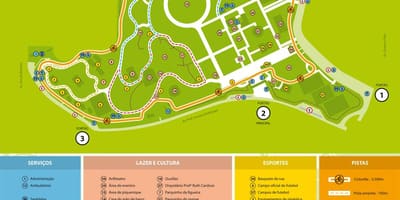 แผนที่ของเรือน-Lobos วนสาธารณะ