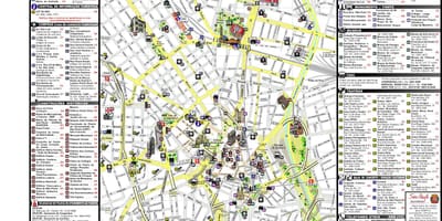 แผนที่ของเมือง São Paulo