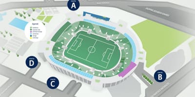 แผนที่ของ Allianz Parque-ระดับ 3