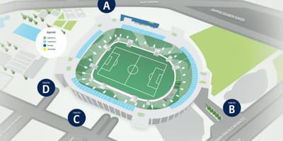 แผนที่ของ Allianz Parque ระดับ 4