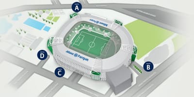 แผนที่ของ Allianz Parque