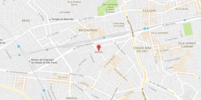 แผนที่ของ Belém São Paulo