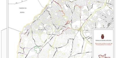 แผนที่ของ Campo Limpo São Paulo-ถนน