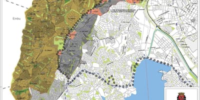 แผนที่ของ Campo Limpo São Paulo-มีอาชีพของที่ดิน