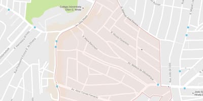แผนที่ของ Capão Redondo São Paulo