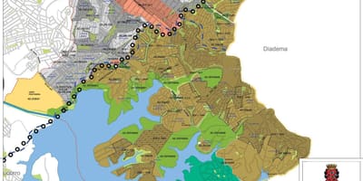 แผนที่ของ Cidade Ademar São Paulo-มีอาชีพของที่ดิน