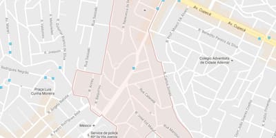 แผนที่ของ Cidade Ademar São Paulo