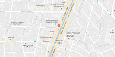 แผนที่ของ Cursino São Paulo
