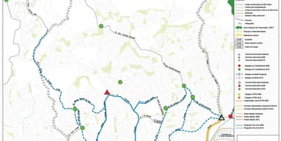 แผนที่ของ Freguesia ทำ Ó São Paulo-สาธารณะ transports