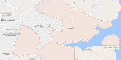 แผนที่ของ Grajaú São Paulo