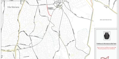 แผนที่ของ Ipiranga São Paulo-ถนน