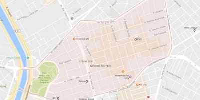 แผนที่ของ Itaim Bibi São Paulo