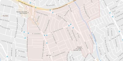 แผนที่ของ Itaim Paulista São Paulo