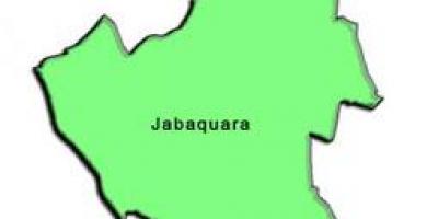 แผนที่ของ Jabaquara รายการย่อยขอ prefecture