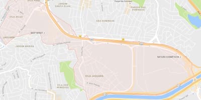 แผนที่ของ Jaguara São Paulo