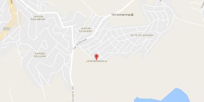 แผนที่ของ Jardim Ângela São Paulo