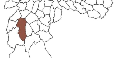 แผนที่ของ Jardim São Luís เขต