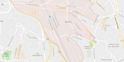 แผนที่ของ Mooca São Paulo