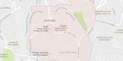 แผนที่ของ Morumbi São Paulo