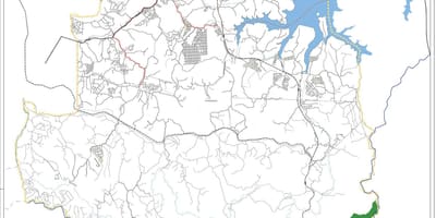 แผนที่ของ Parelheiros São Paulo-ถนน