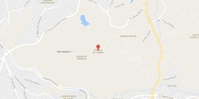 แผนที่ของ Parque ทำ Carmo São Paulo